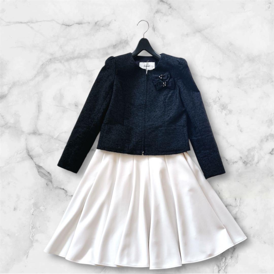 【新品タグ付】フォクシーニューヨーク　セレステスカート　白　2024年製　38