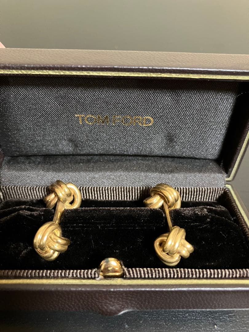 TOM FORD ノットデザイン カフリンクス