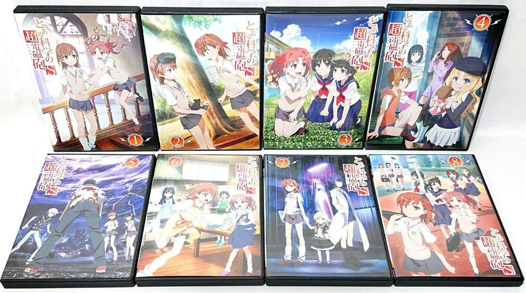 とある科学の超電磁砲/レールガン 【1期+2期+OVA】DVD 全17巻セット