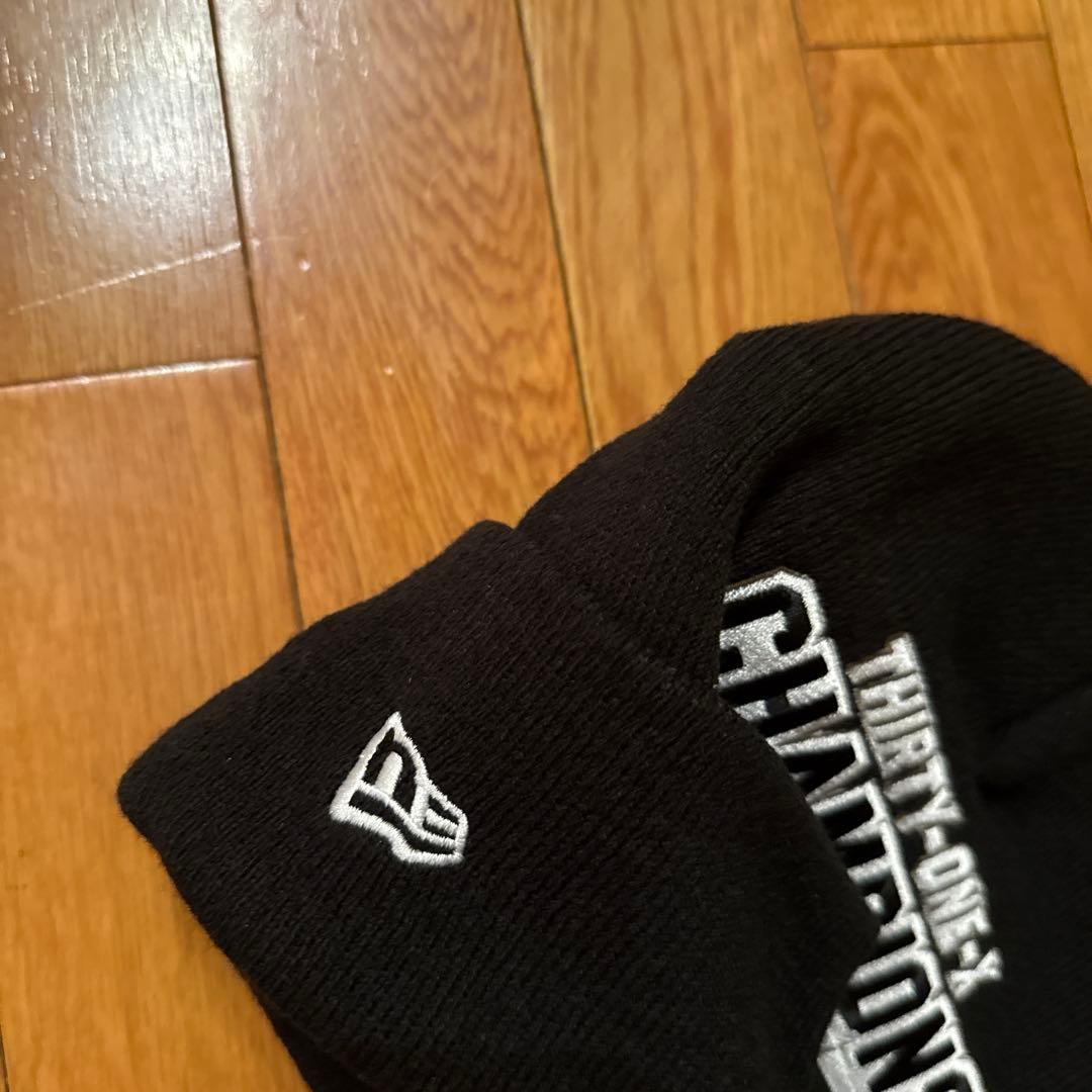 シュプリーム　supremeニューエラ Football ビーニー　黒　試着