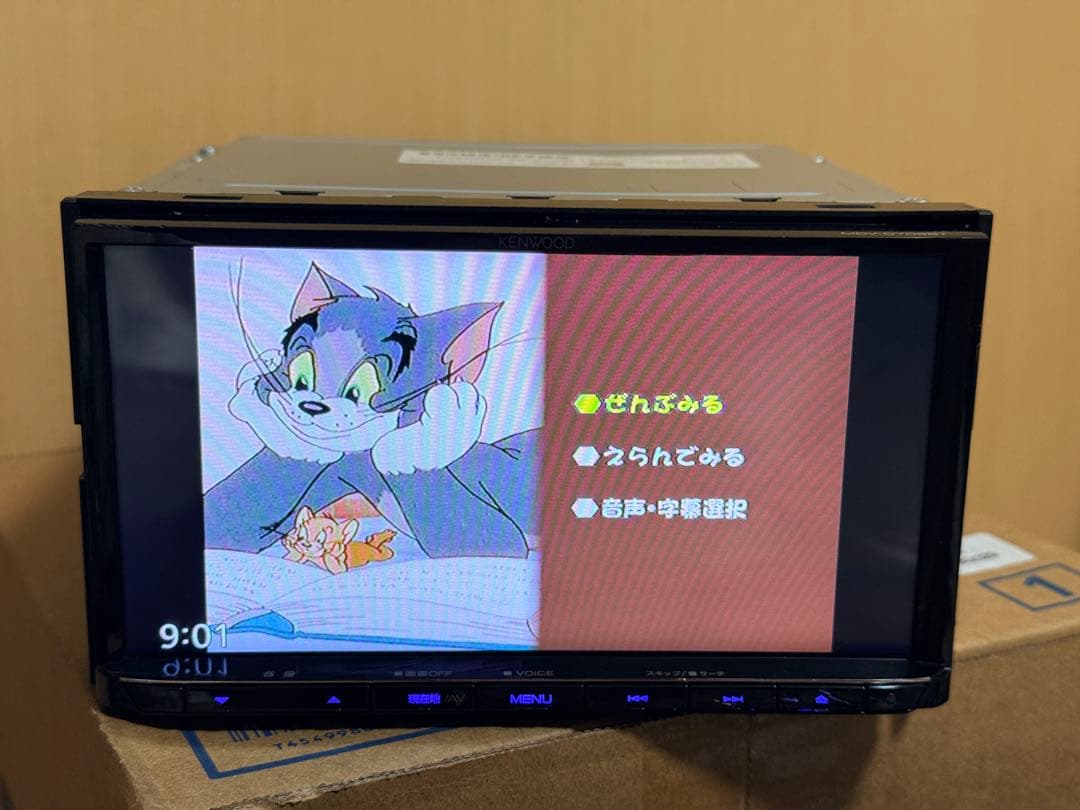 KENWOOD カーナビMDV-D709BT MAP DATA 2021