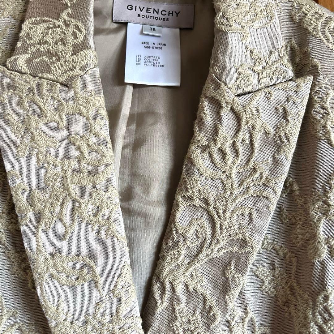 ジバンシー Givenchy テーラードジャケット 美品　ゴージャス　パーティ