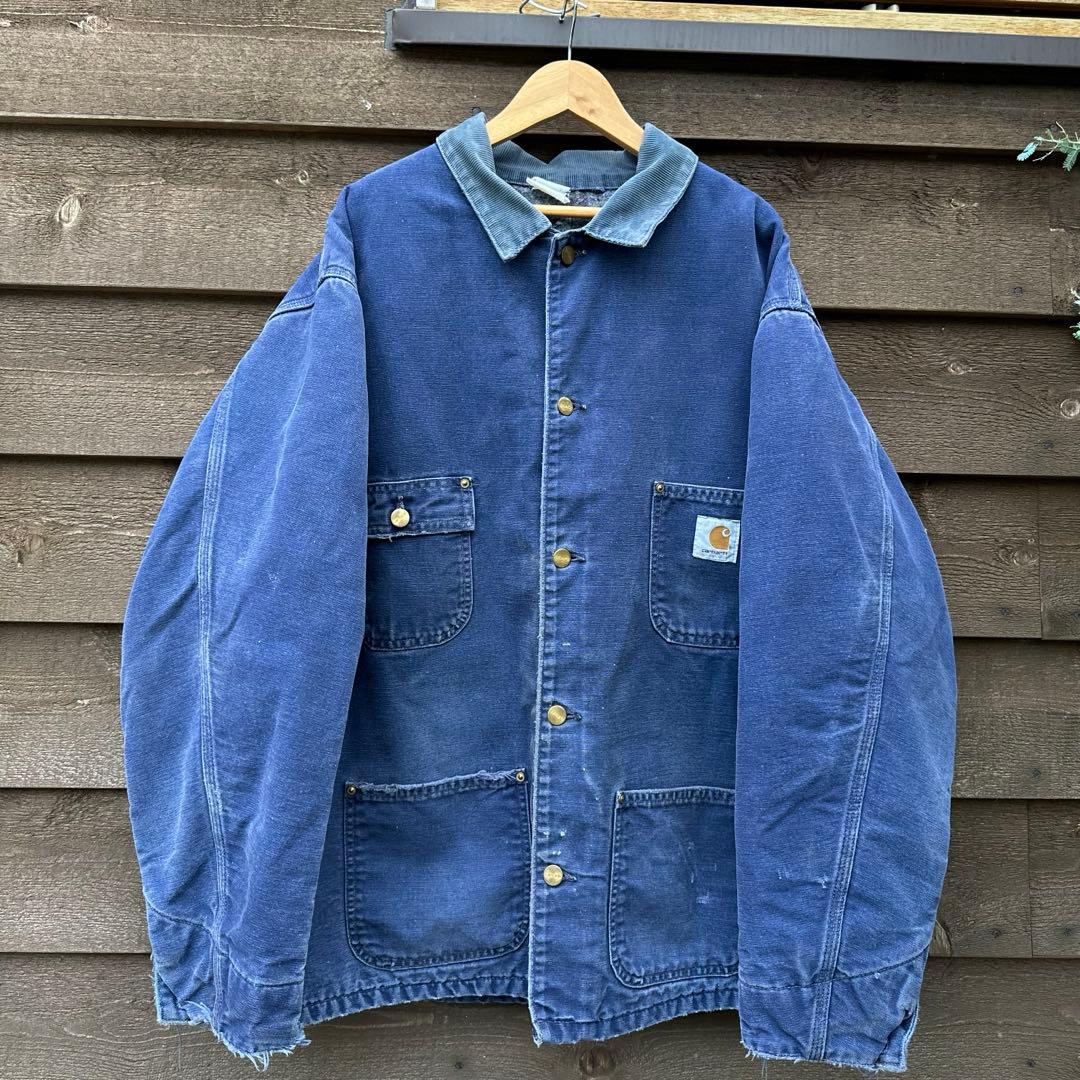 90s カーハート チョアコート　カバーオール　デトロイト　USA 野村訓市