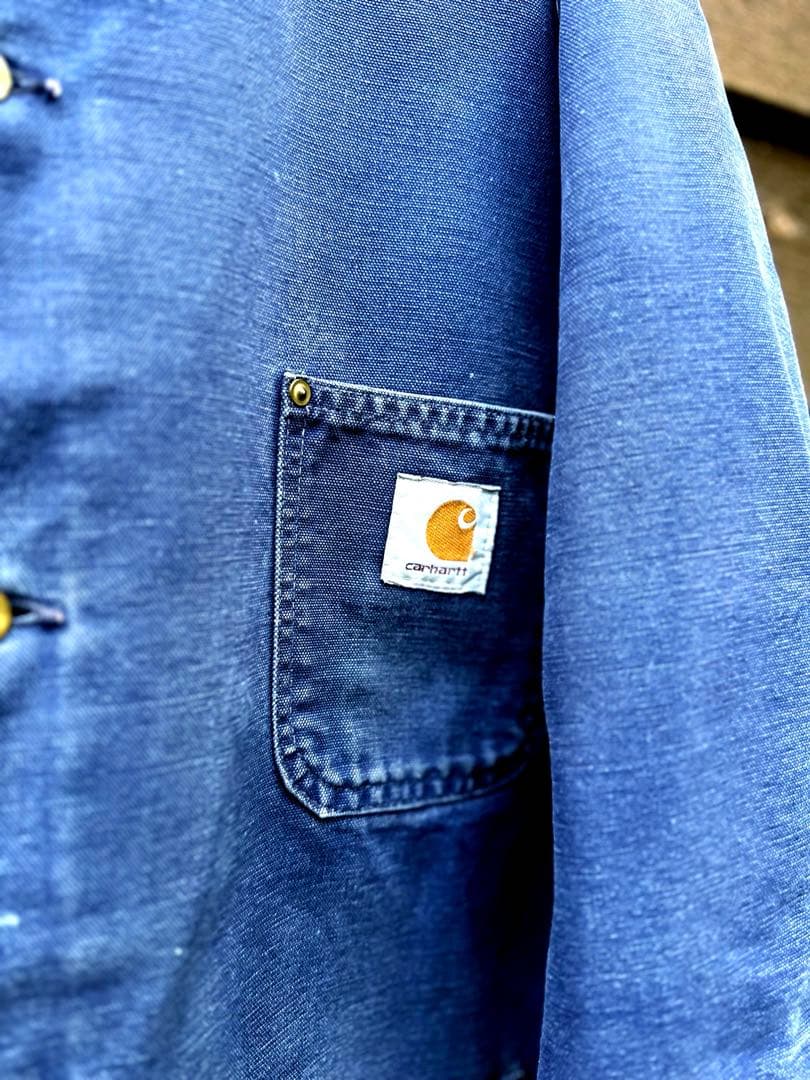 90s カーハート チョアコート　カバーオール　デトロイト　USA 野村訓市