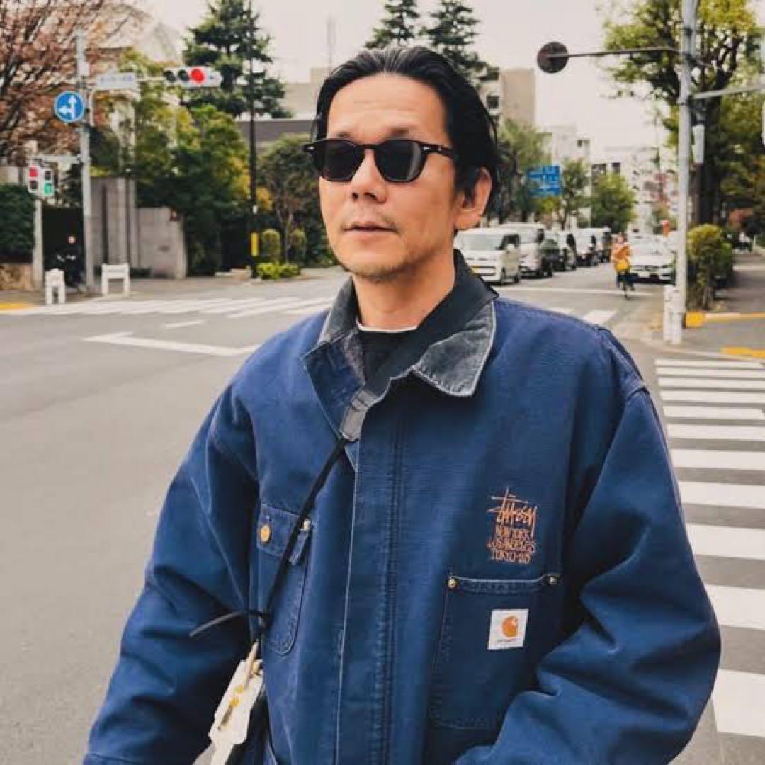 90s カーハート チョアコート　カバーオール　デトロイト　USA 野村訓市