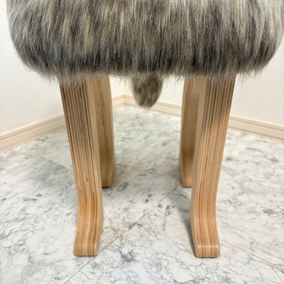 美品✨清潔✨h×TAKUMI 匠工芸 アニマルスツール Lサイズ　展示品