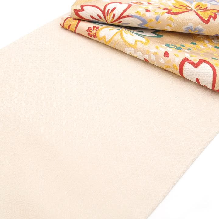 振袖用 袋帯 桜 京都 西陣 フォーマル 正絹 結婚式 美品 二十歳 sa99