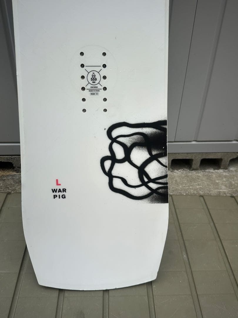 23-24 RIDE ワーピグL 154センチ