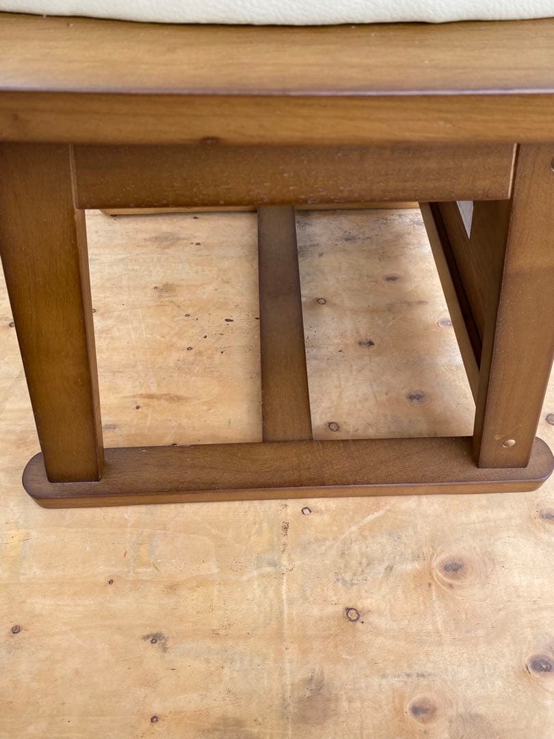 協立工芸　ダイニングチェア 回転椅子 こたつ用 　2脚セット