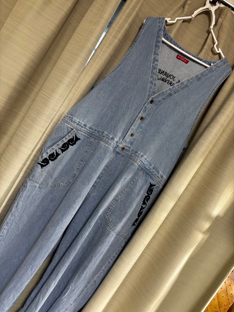 チャイハネ　デニムオーバーオール