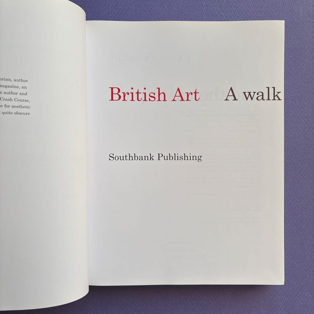洋書 British Art: A walk round the rusty pier
