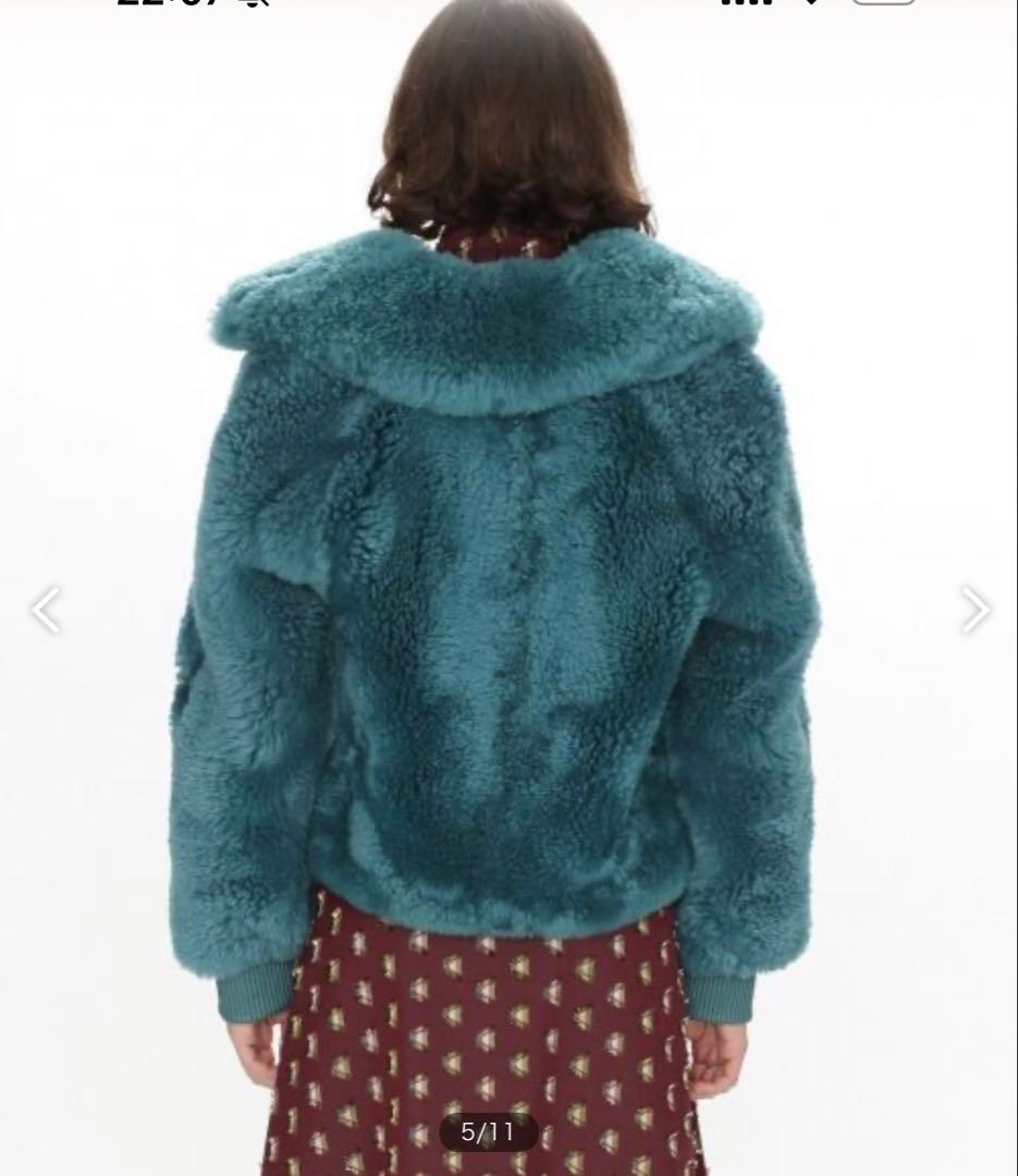 未使用級！定14万グレースファーボンバージャケット　ダイアグラム　グレースクラス