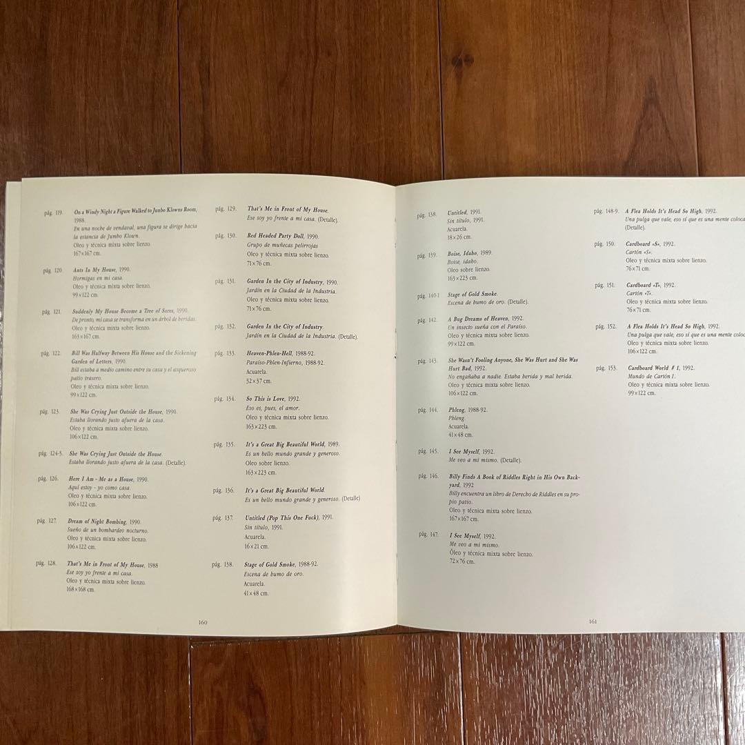 デヴィッド・リンチ展覧会カタログ（1992年スペイン英語併記）東京1996年購入