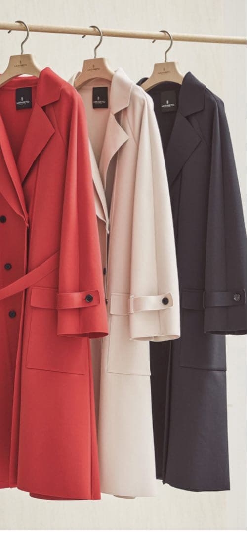 【新品未着用】MORABITO PREMIER モラビトプルミエ　トレンチコート