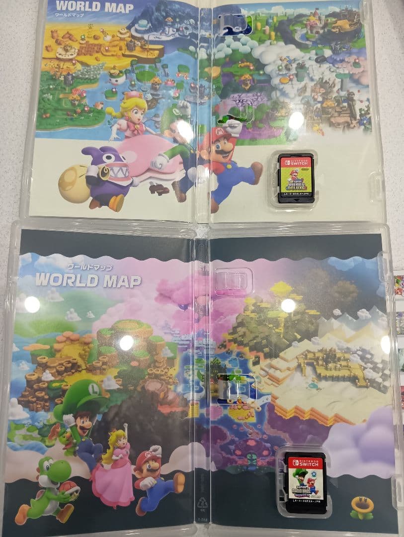 Switchスーパーマリオブラザーズワンダ＆デラックス2セット動作確認済み