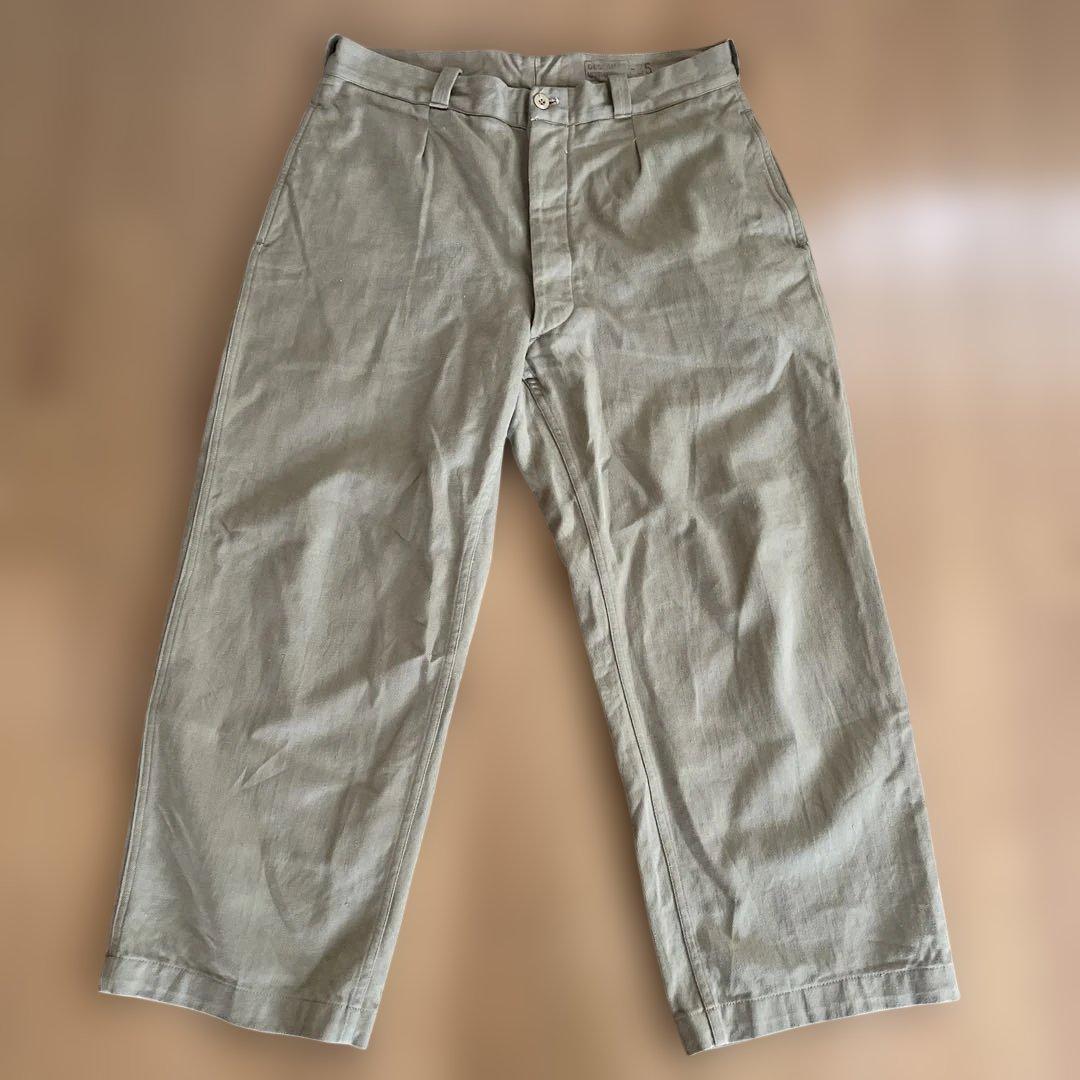 実物 フランス軍　M52チノ　サイズ35 50s