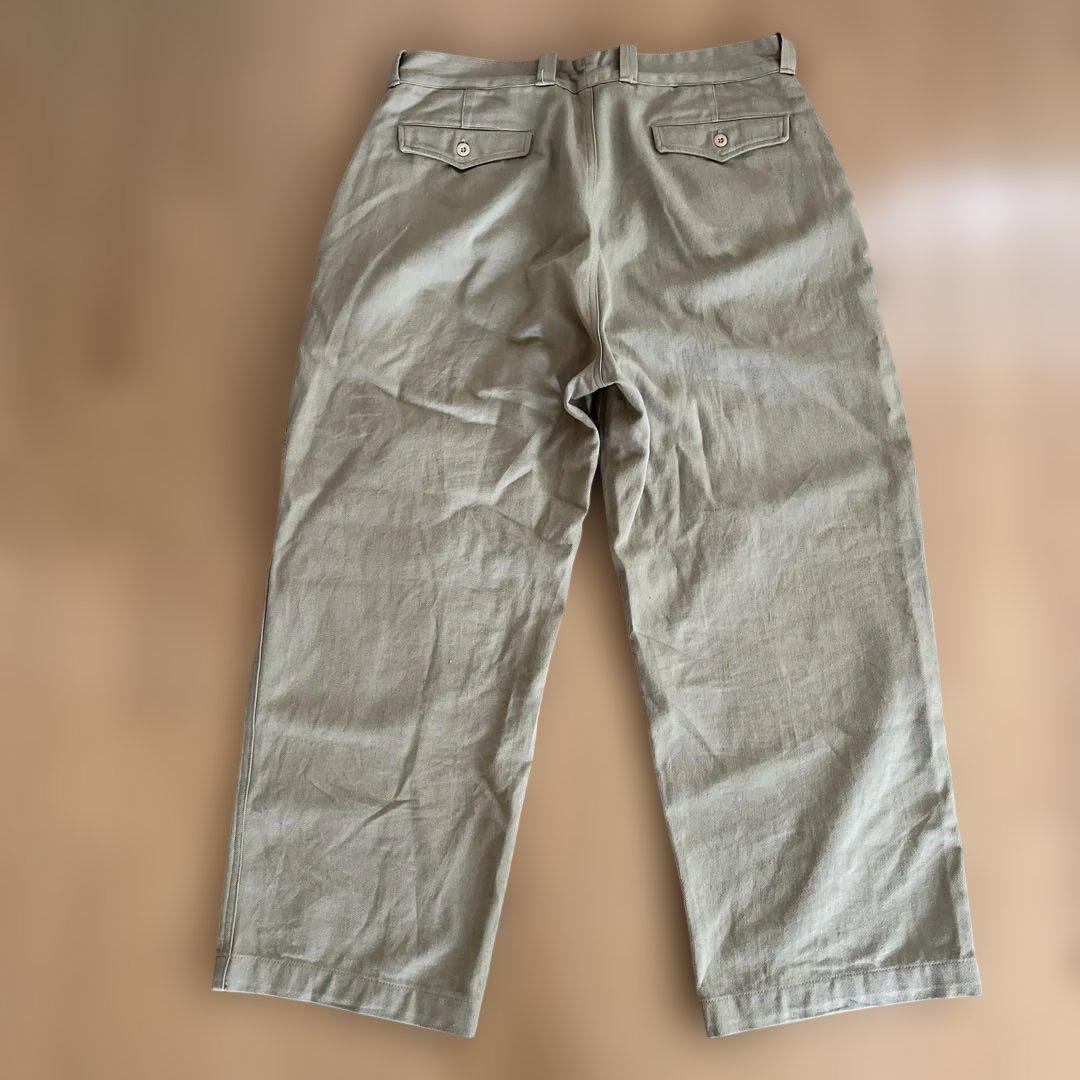 実物 フランス軍　M52チノ　サイズ35 50s