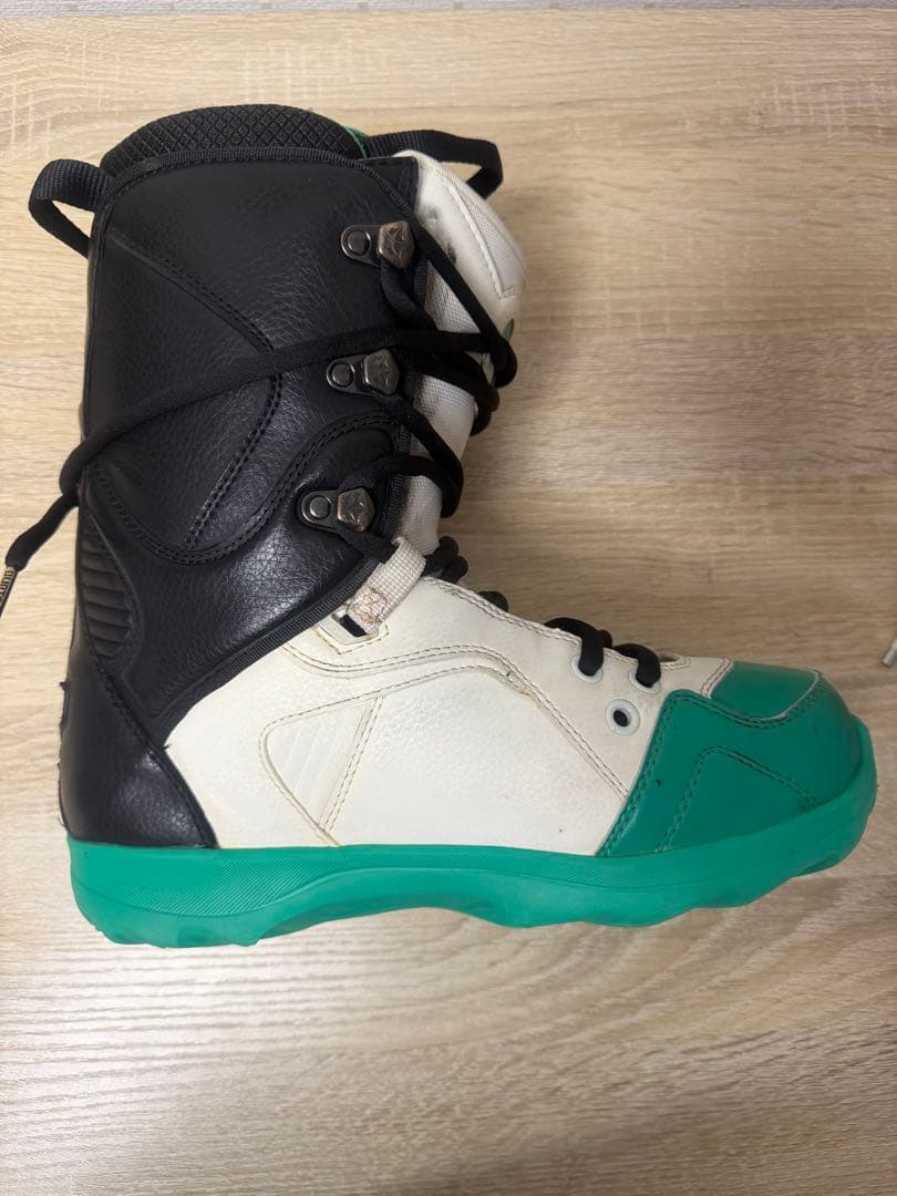 ROME SDS スノーボードブーツ 27cm ブラック 紐タイプ 中古