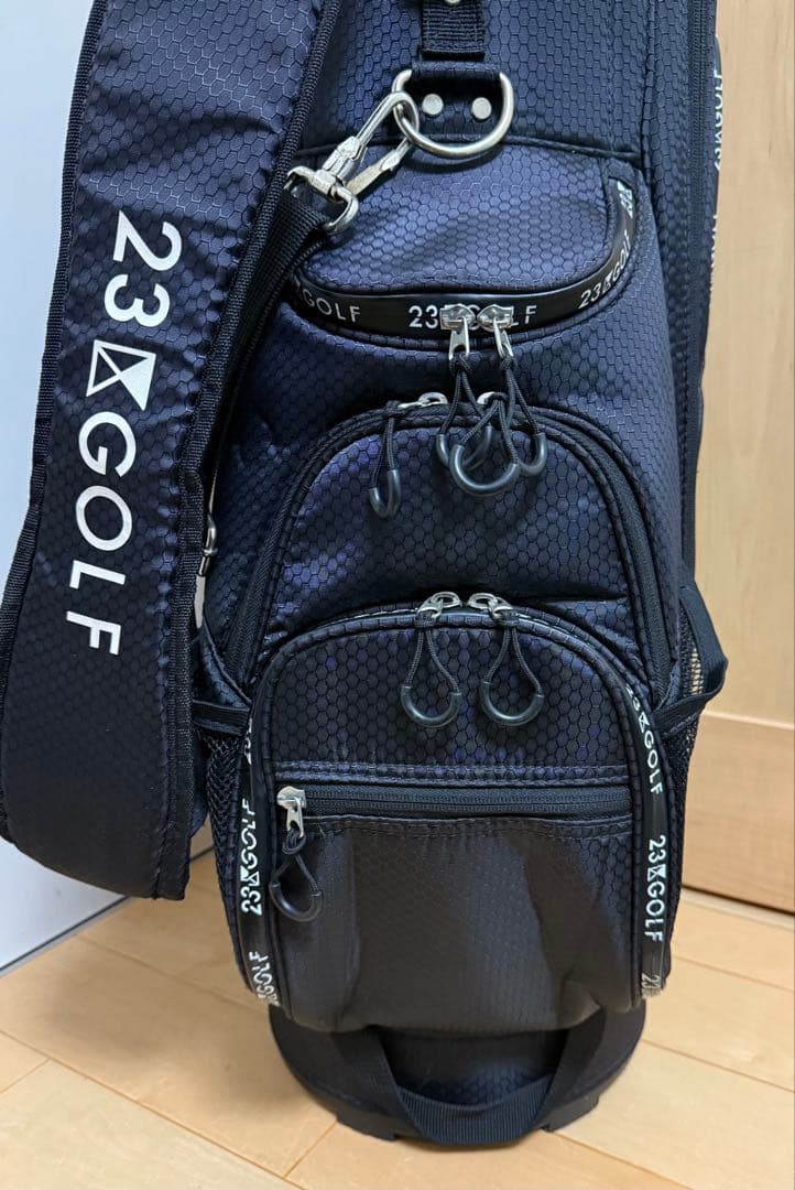完売★23区★キャディバッグ★ゴルフ★ゴルフバッグ★レア★23区GOLF★黒