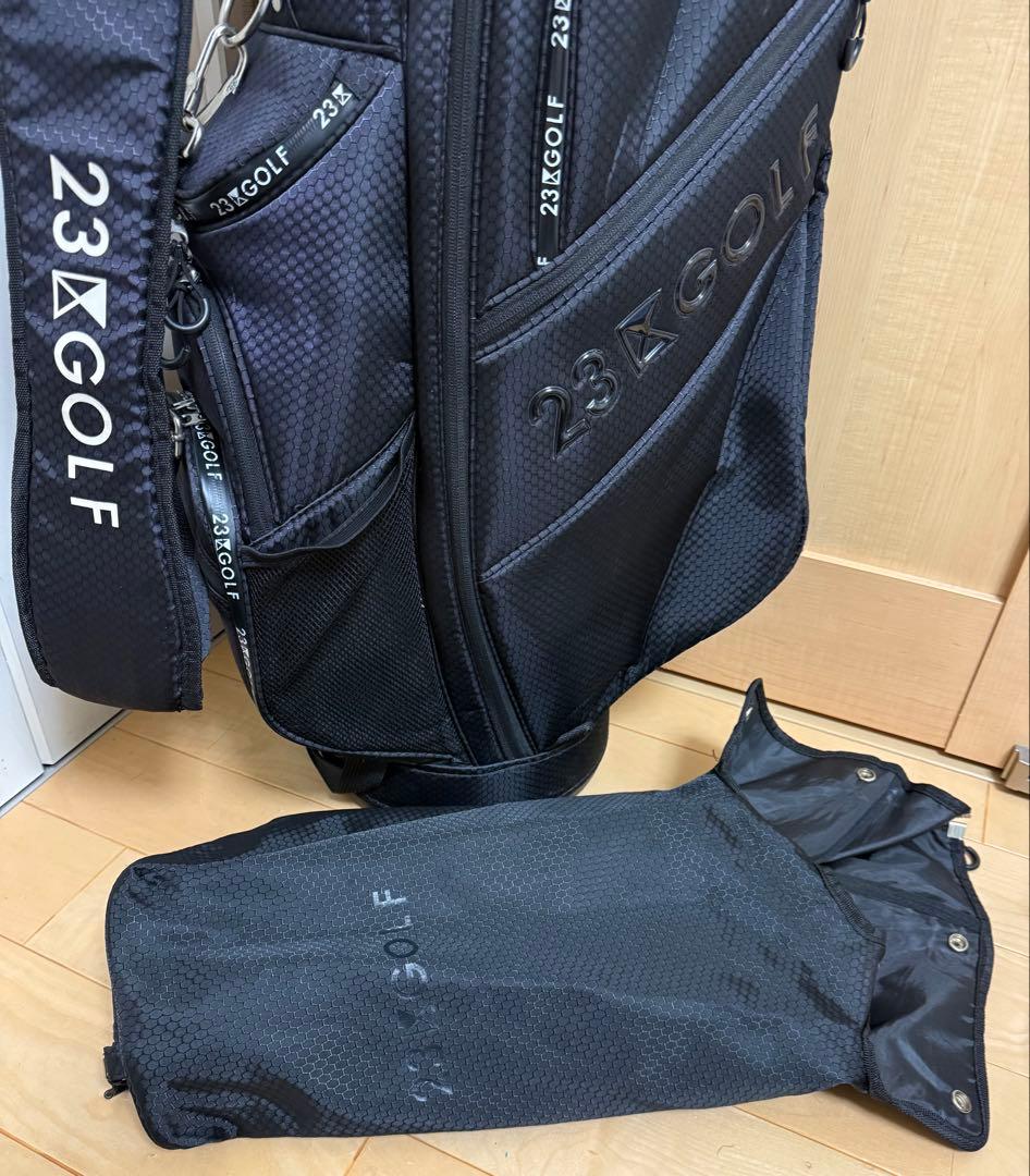 完売★23区★キャディバッグ★ゴルフ★ゴルフバッグ★レア★23区GOLF★黒