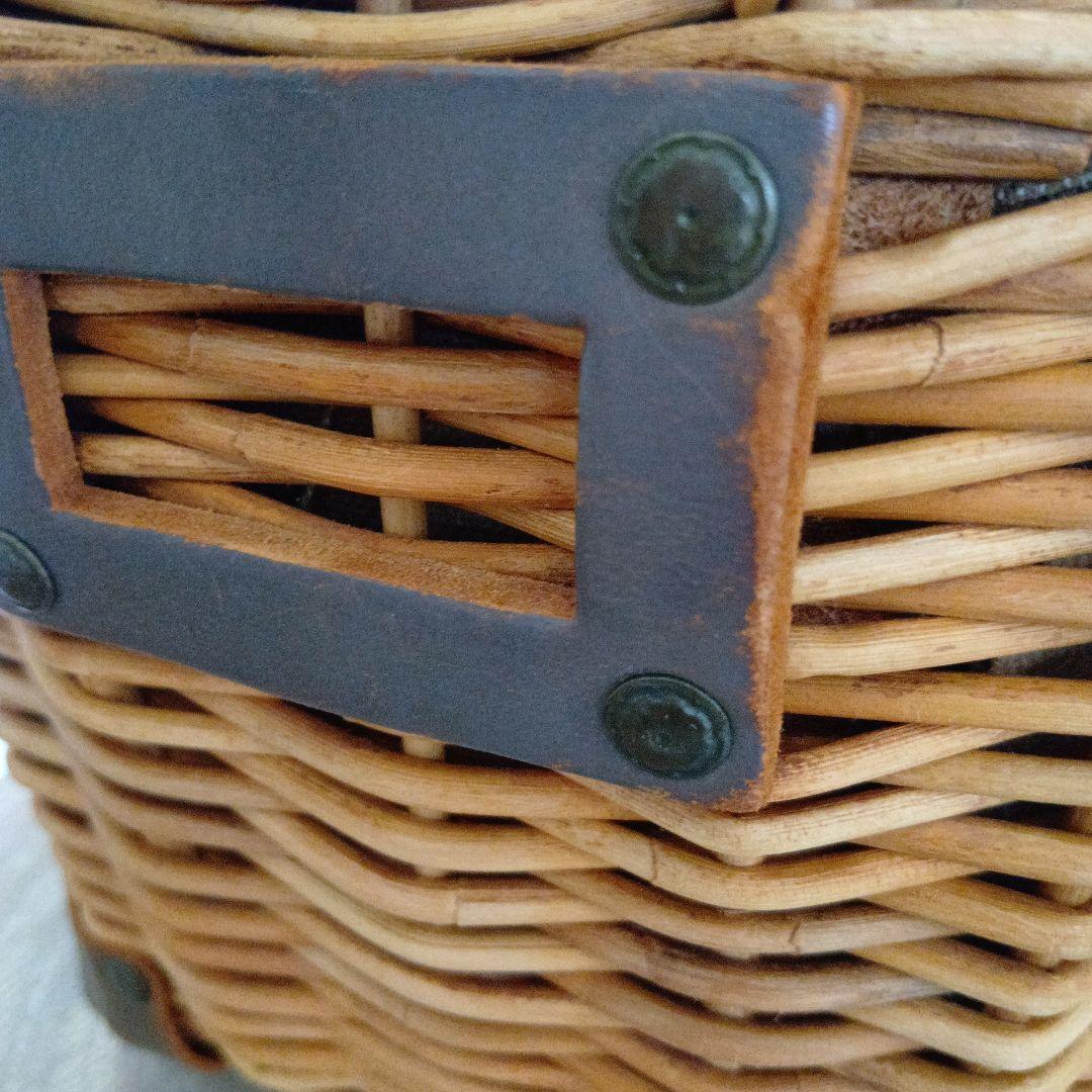 Xmas価格　エバゴス　eb.a.gos 　ブライドルレザーシリーズ　かご