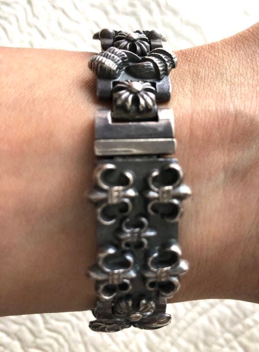 魚 シルバー925 デザイン　デザイン時計ベルト(時計は関係ありません)