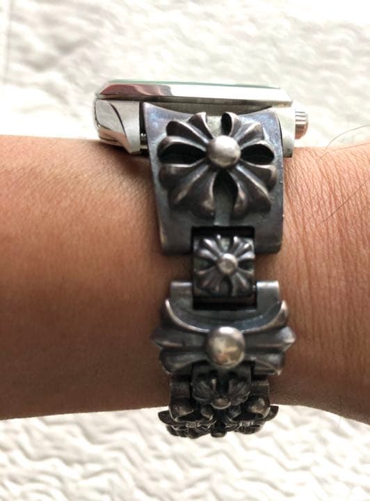 魚 シルバー925 デザイン　デザイン時計ベルト(時計は関係ありません)