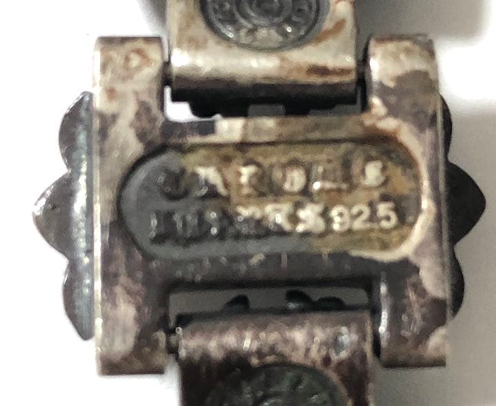 魚 シルバー925 デザイン　デザイン時計ベルト(時計は関係ありません)