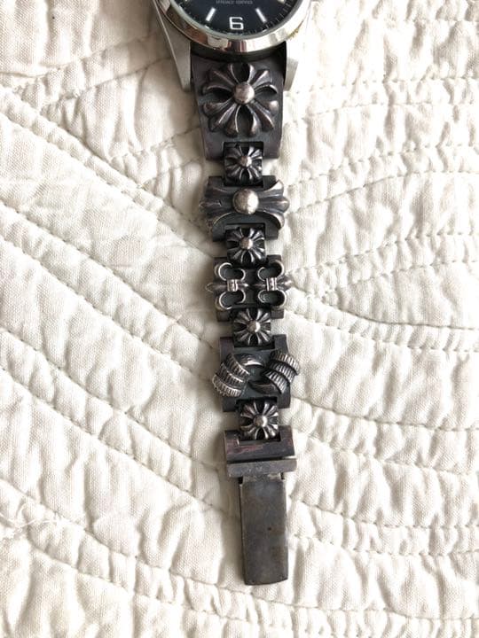 魚 シルバー925 デザイン　デザイン時計ベルト(時計は関係ありません)