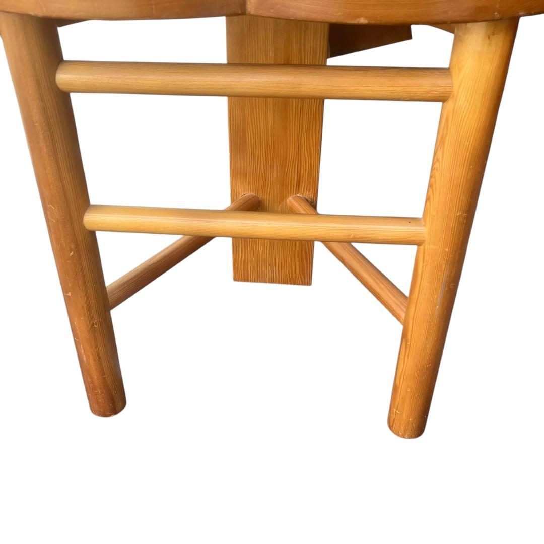 希少　レトロ　無垢材　ヴィンテージ　カフェ　店舗什器　ハイバックチェア　ユニーク