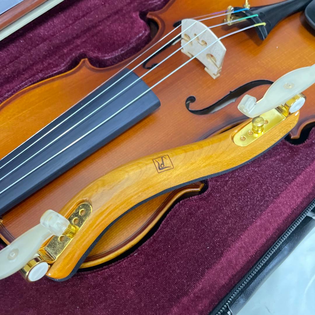 高級 バイオリン 4/4サイズ 虎目 弦楽器 ケース 弓付属
