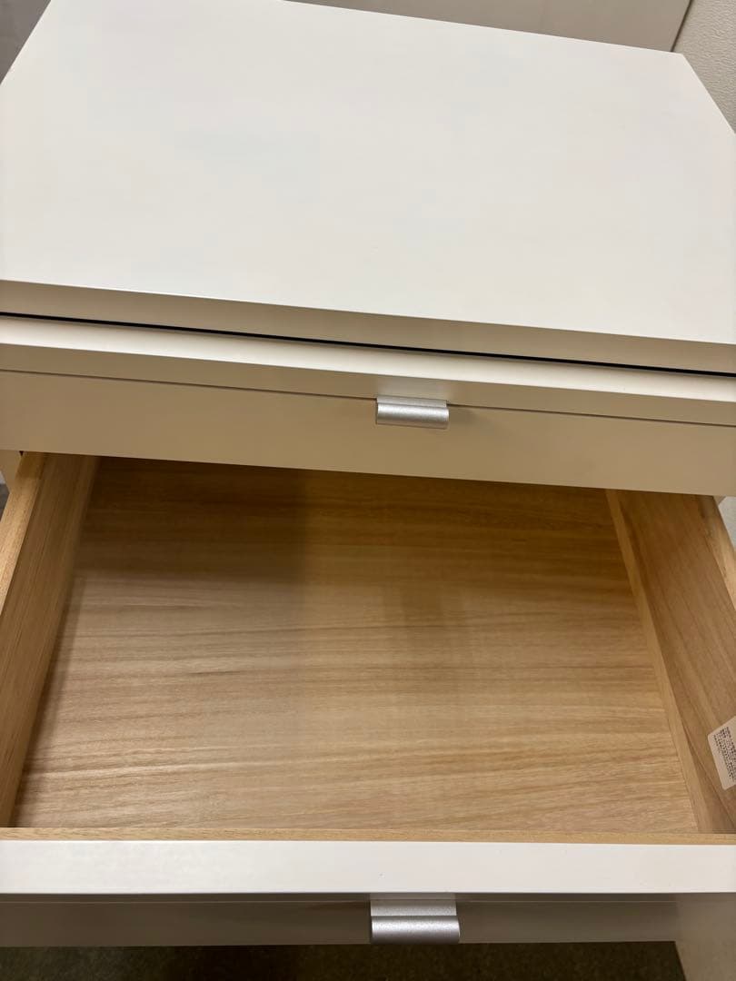 6段チェスト　ホワイト色