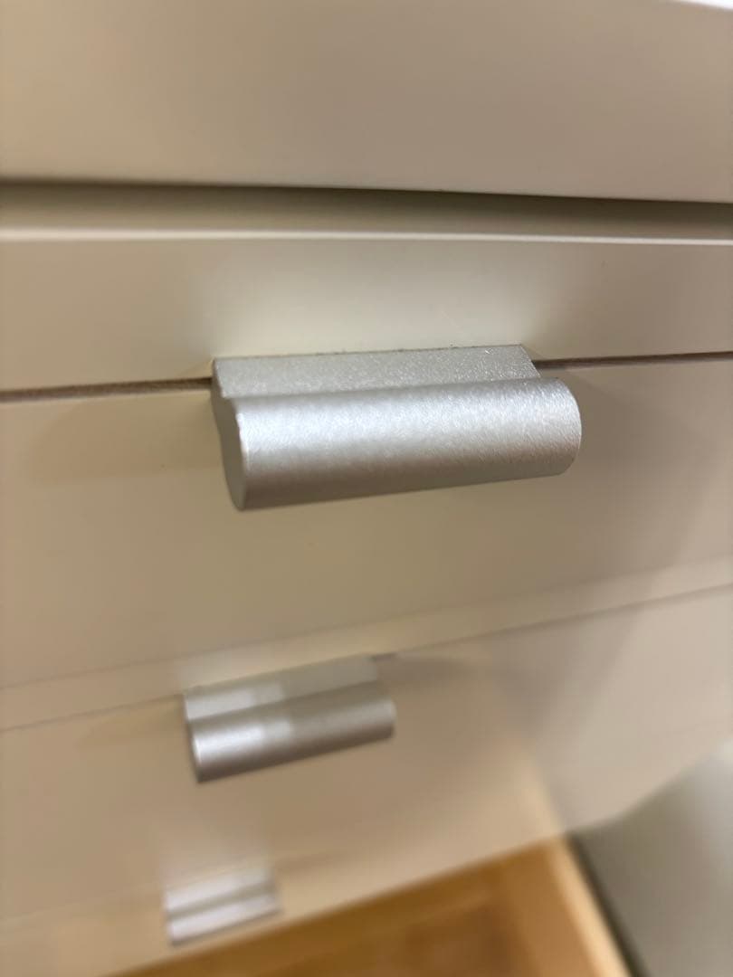 6段チェスト　ホワイト色