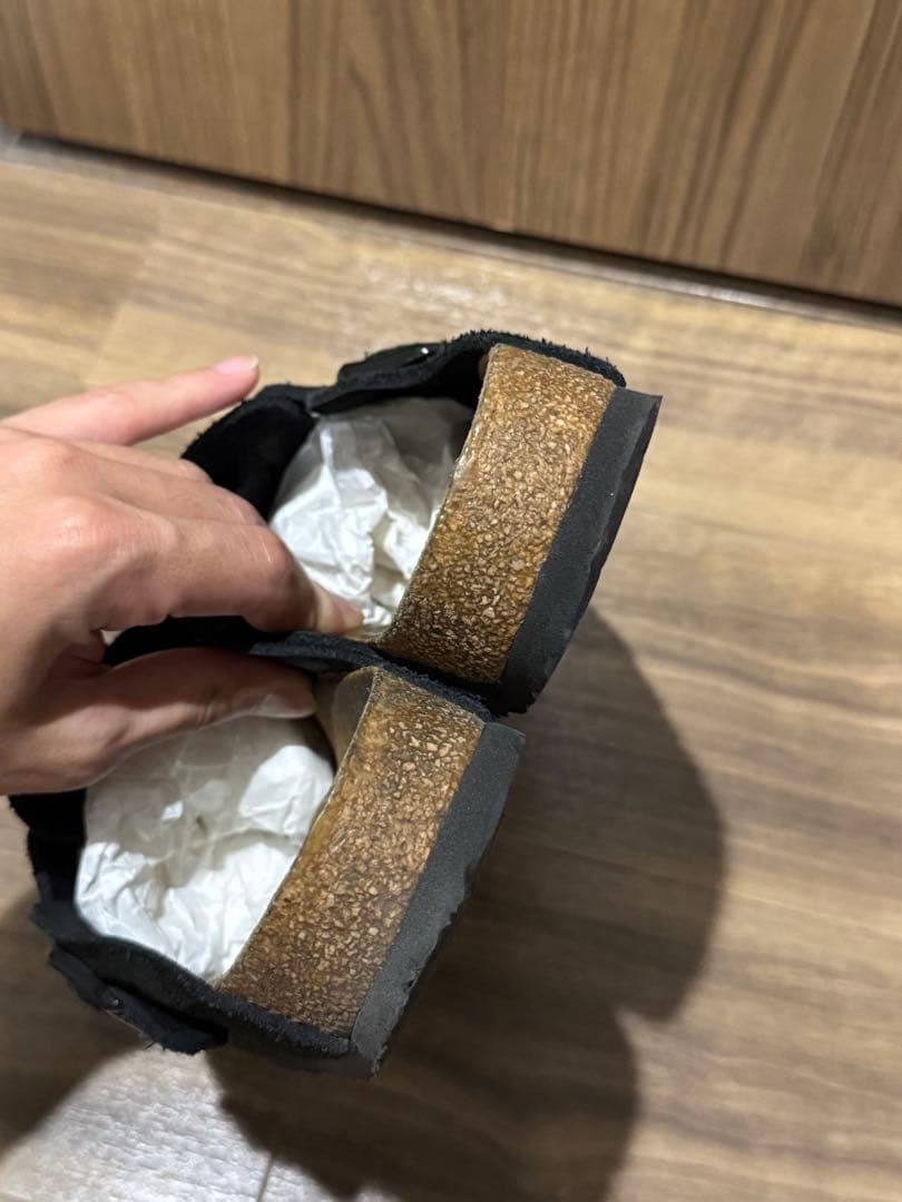 た*た様 美品　BIRKENSTOCKビルケンシュトック ボストン　スエード　ブ