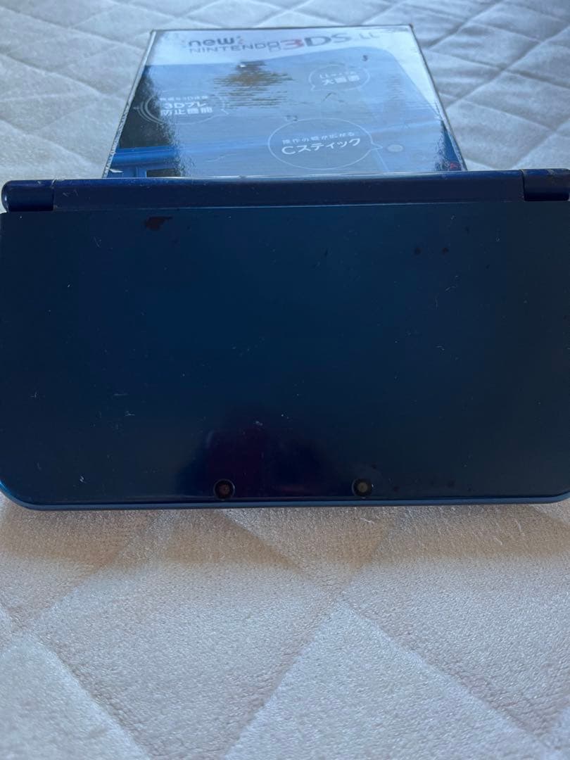 new Nintendo 3DS LL ブルー ソフト付き