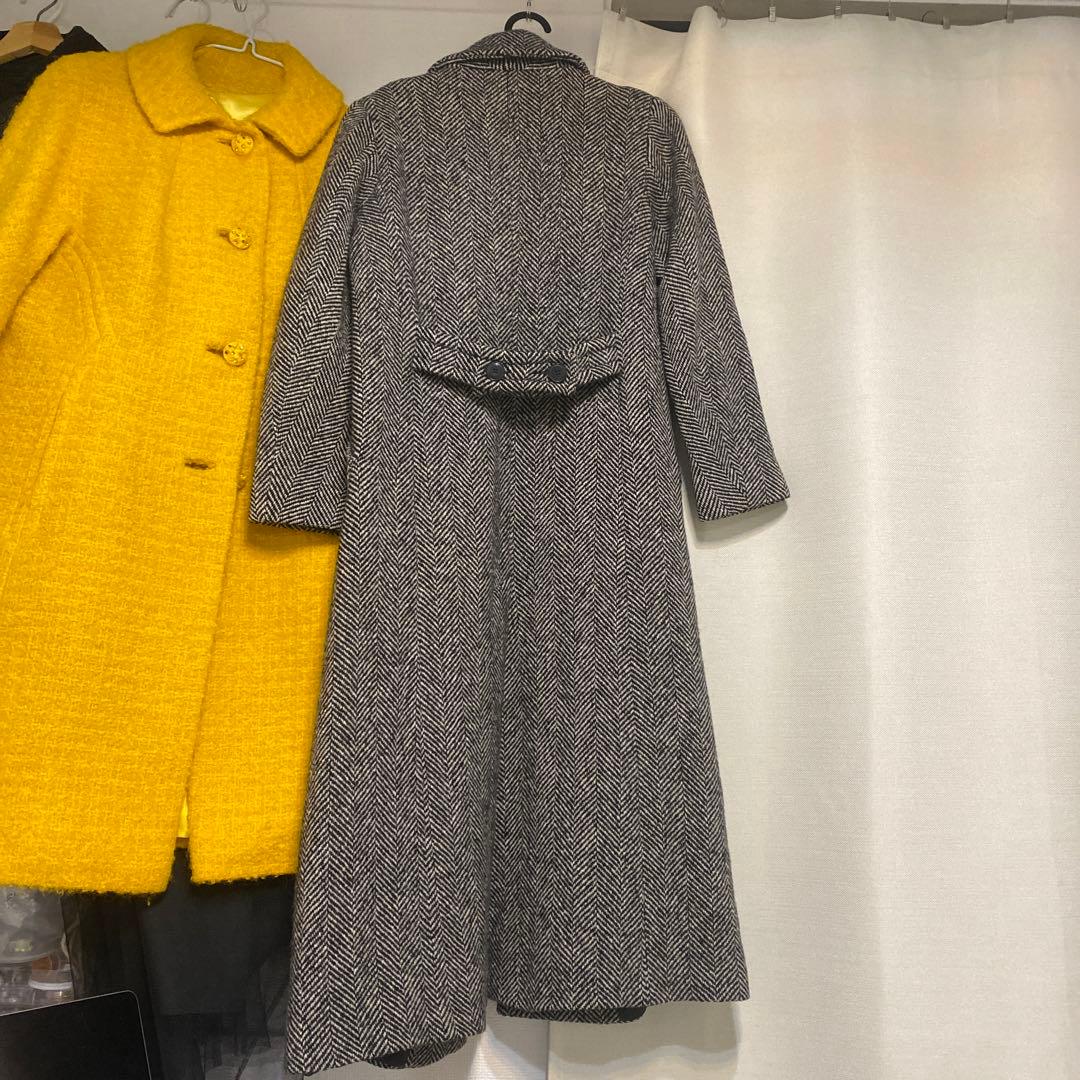 Vintage agnis b. ヘリンボーンコート サイズ1