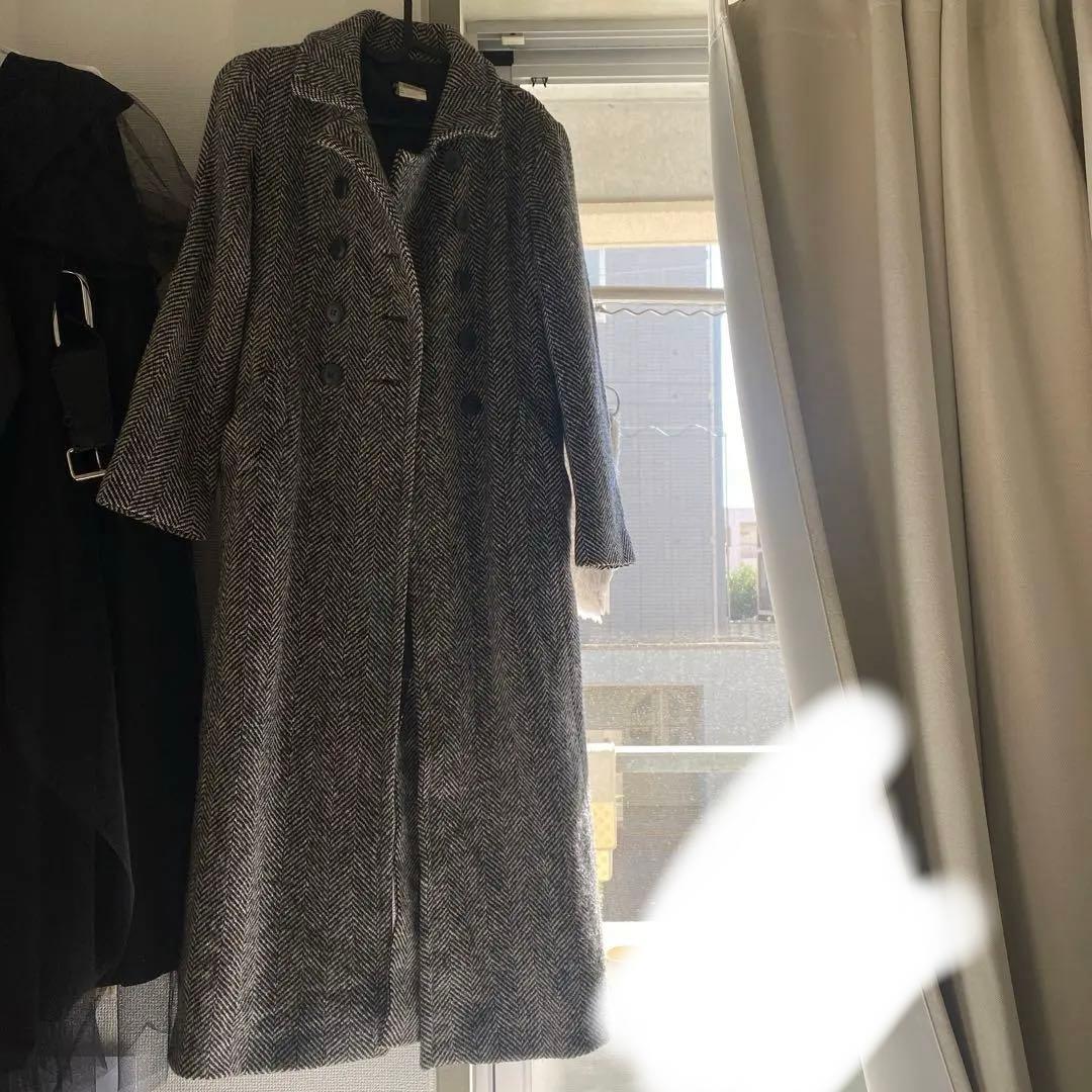 Vintage agnis b. ヘリンボーンコート サイズ1
