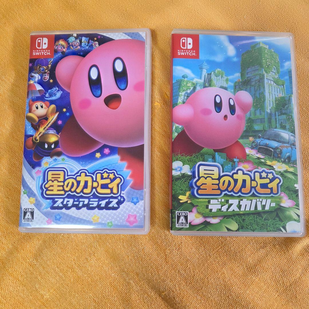 【中古】Switch ソフト　星のカービィ ２セット
