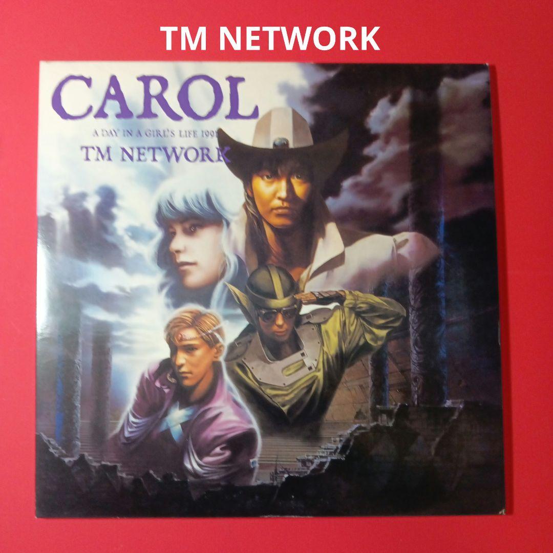 carol TM NETWORK LP レコード　小室哲哉
