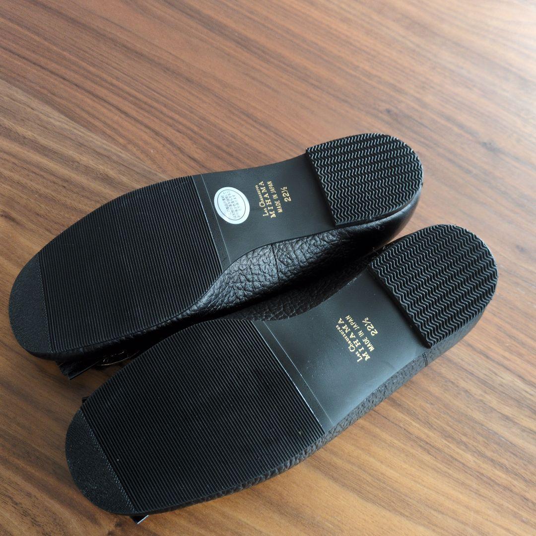 【新品】MIHAMA 定番 カッターシューズ 黒　22.5センチ