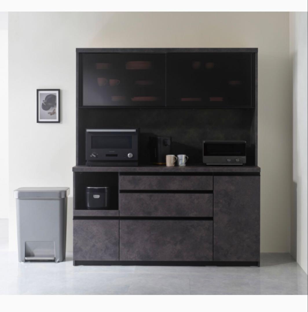 Pamouna EM 食器棚 引き戸タイプ 幅160cm/140cm