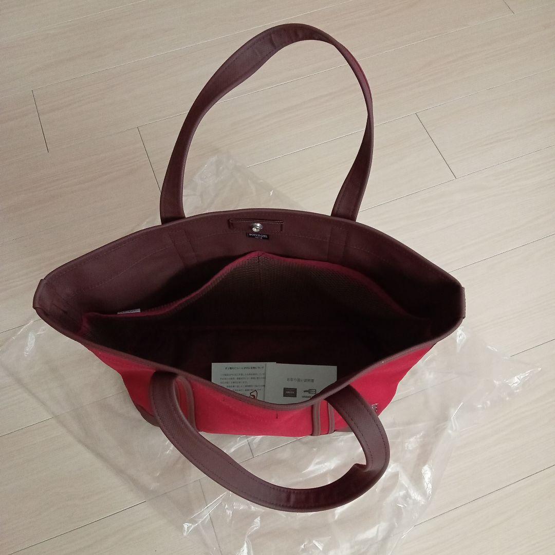 PORTER　赤　トートバッグ