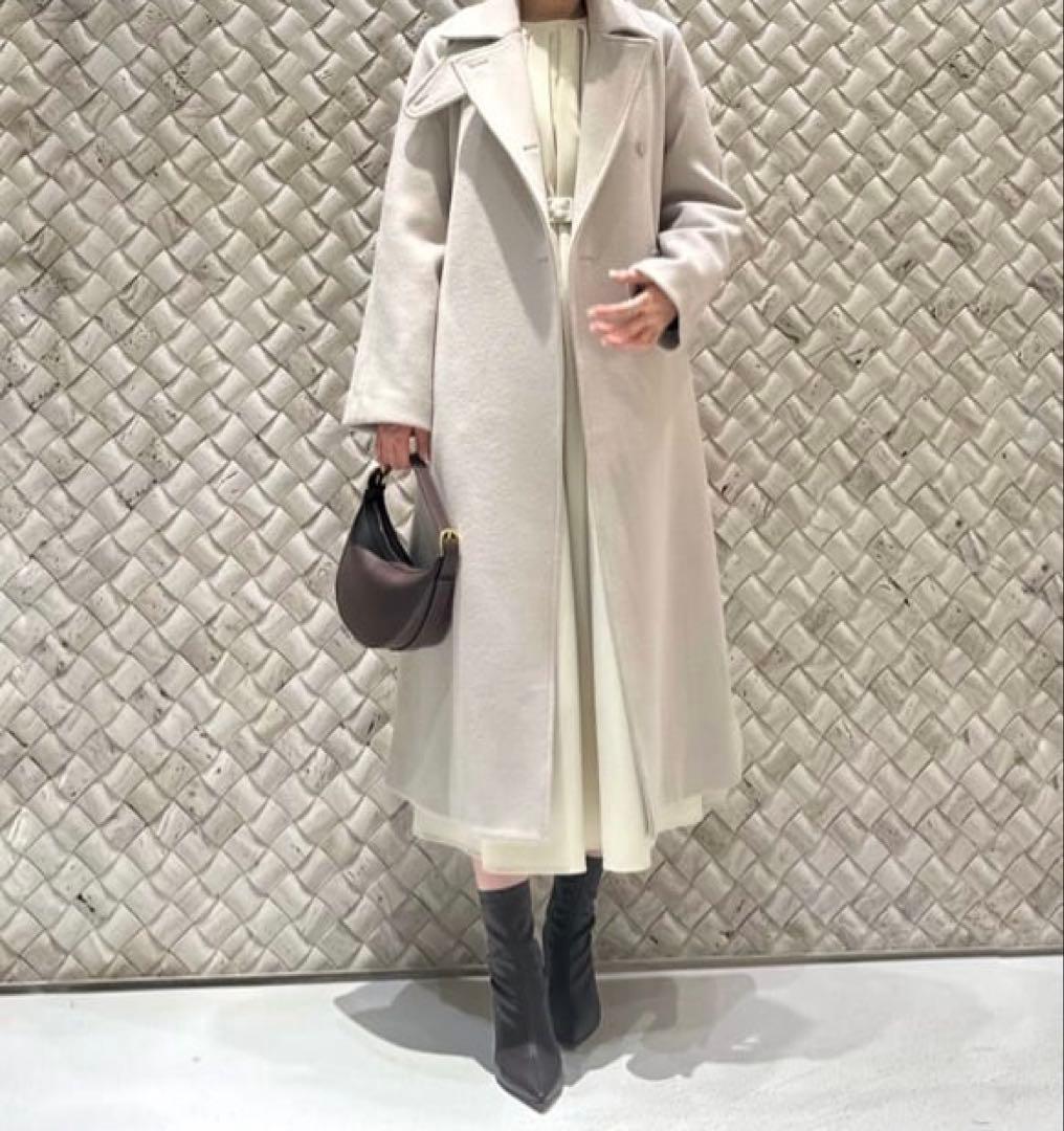 アルアバイル　ルルウィルビー ウールチノタックワンピース