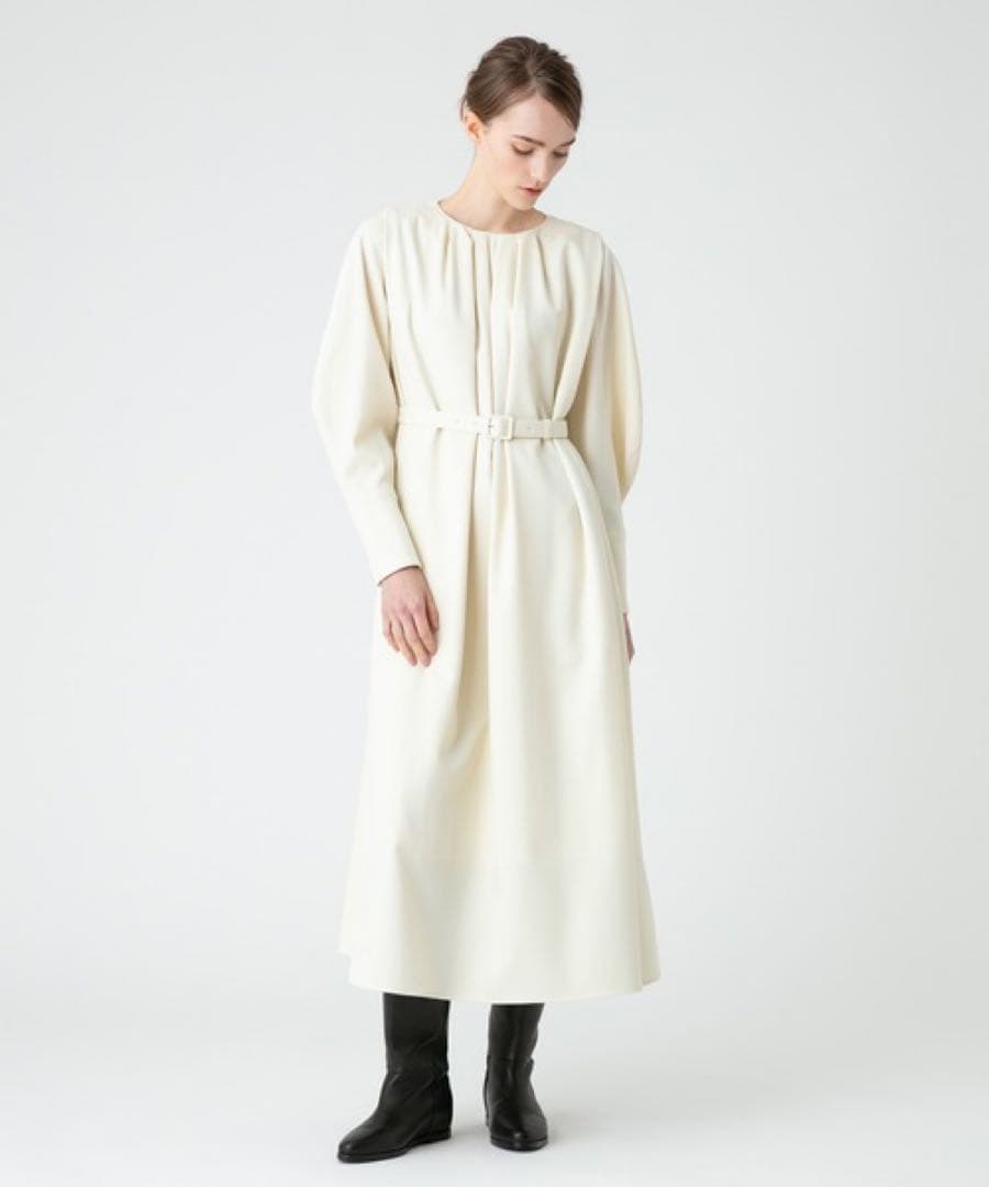 アルアバイル　ルルウィルビー ウールチノタックワンピース