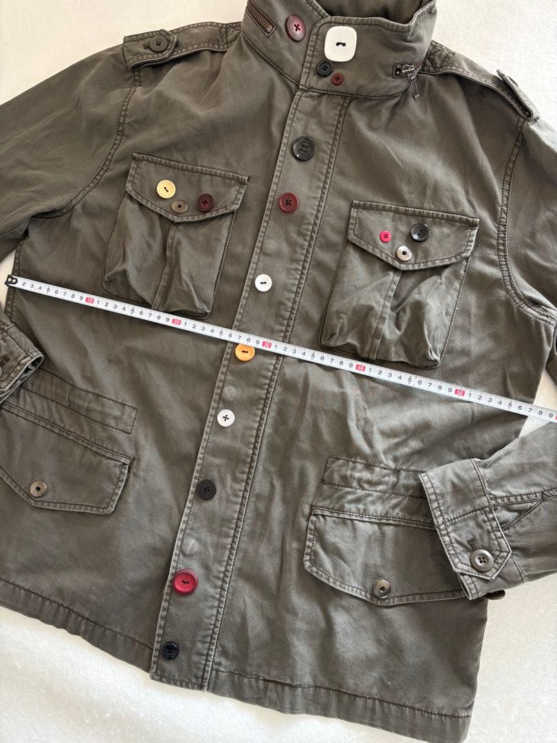 激レア✴︎y2kボタン再構築　ミリタリーライダース　平成ギャル　ストリートNANA