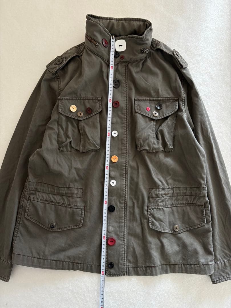 激レア✴︎y2kボタン再構築　ミリタリーライダース　平成ギャル　ストリートNANA