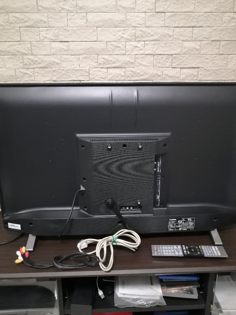 東芝REGZA40インチ液晶テレビ40V34画面キレイ2023年8月購入