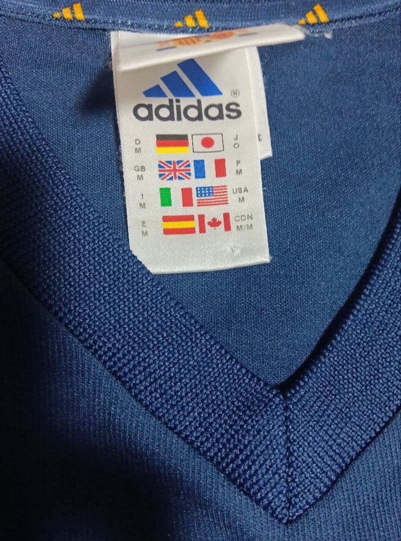 02-03 スペイン代表　3rd ラウール　7番　正規品　当時物　超貴重