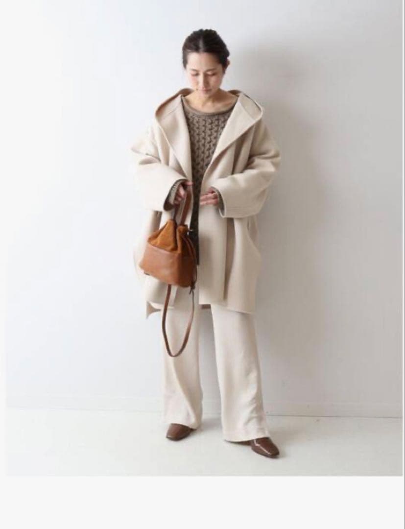 FRAMe WORK フレームワークリバーフードポンチョコート