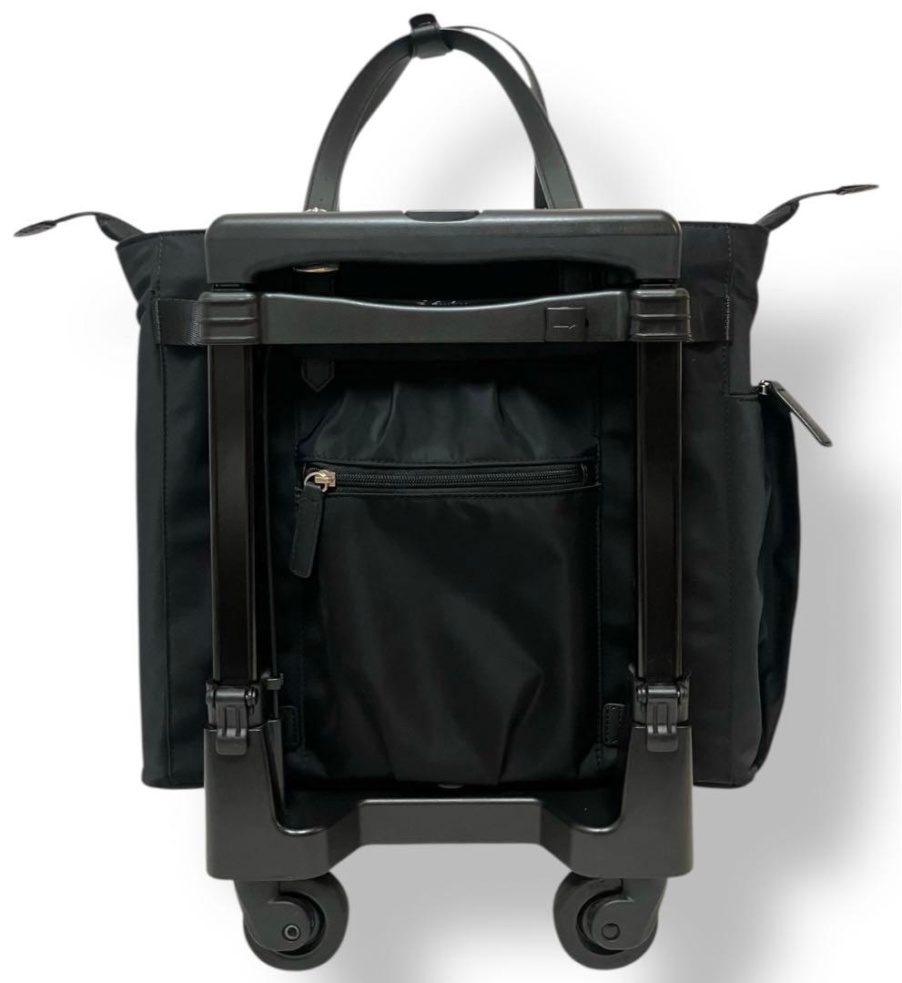 ✨美品✨送料無料 車輪ストッパー付き スワニー キャリーバッグ フルーア